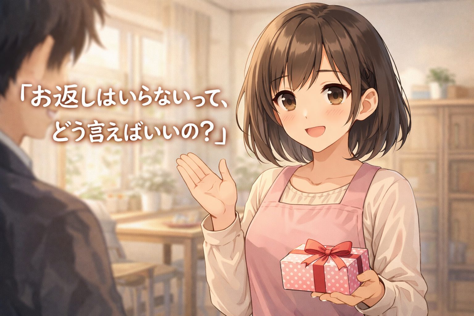 お返しはいらない時の言い方