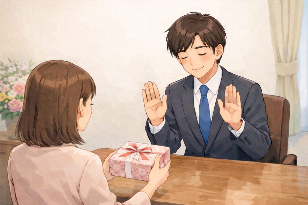 お返しはいらない時の言い方の基本とマナー
