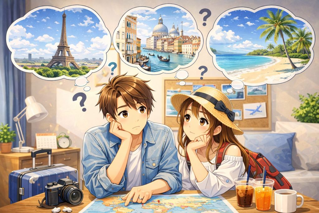 婚約指輪のお返し旅行おすすめ先