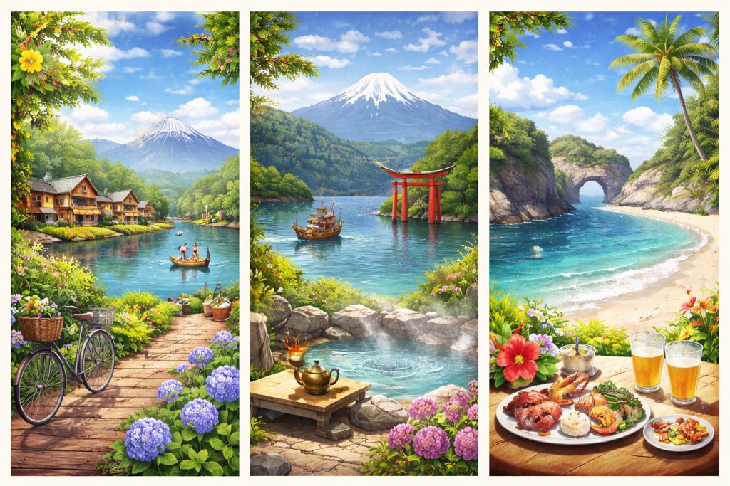 軽井沢・箱根・伊豆