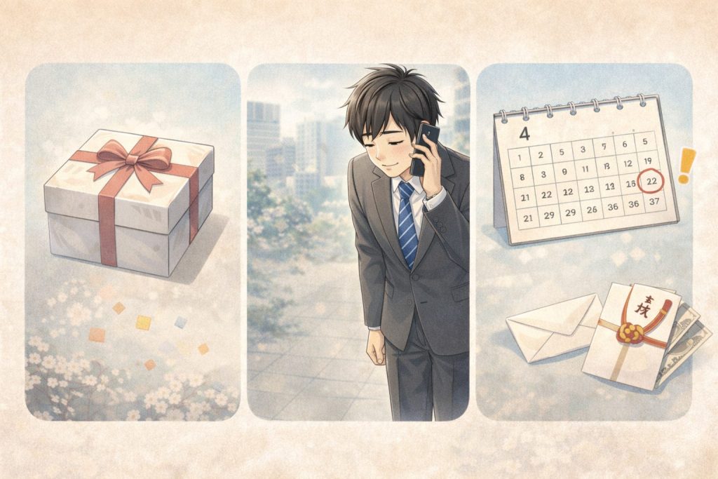 就職祝いのお返し基本マナー